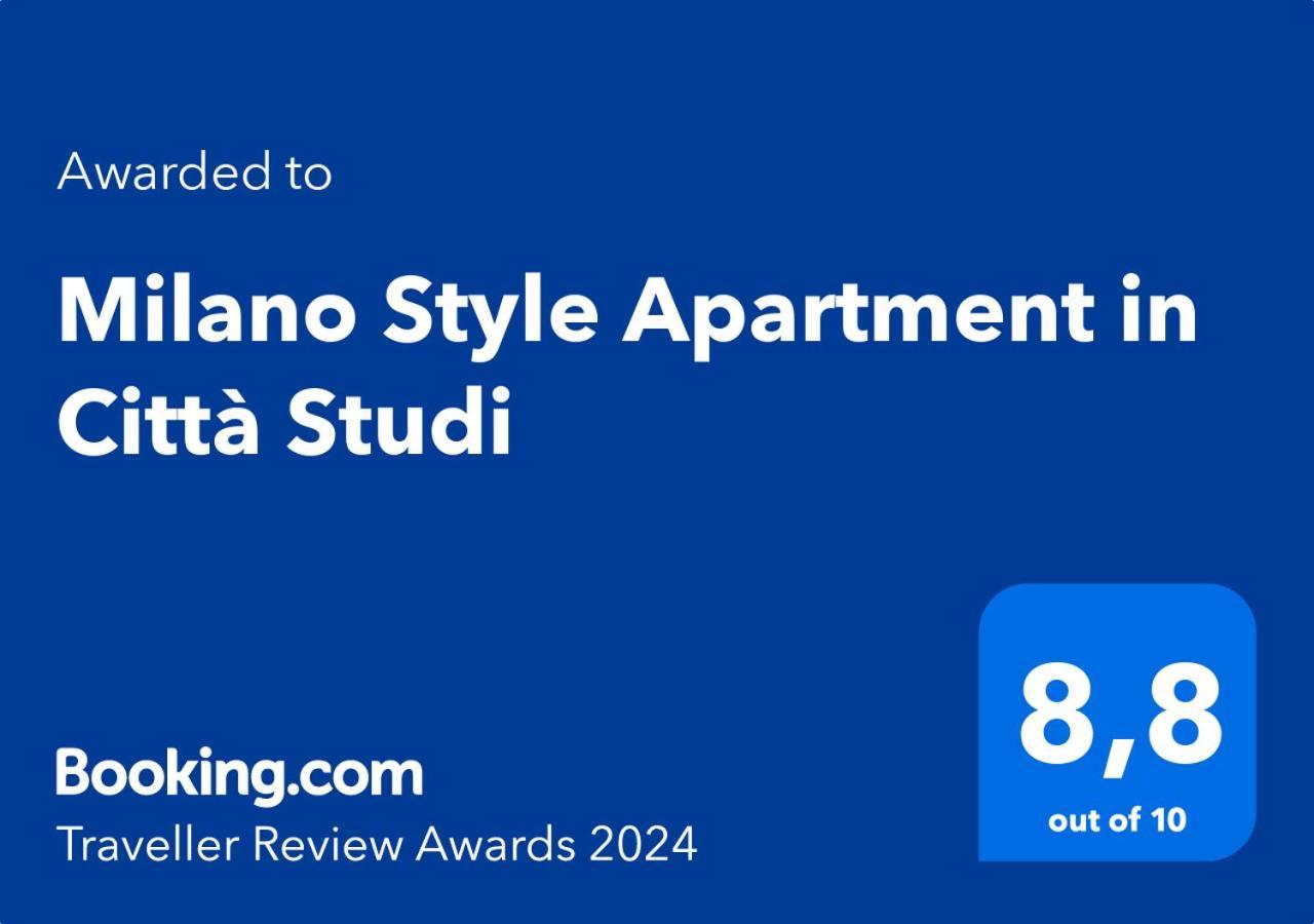 Milano Style Apartment in Città Studi Exterior foto